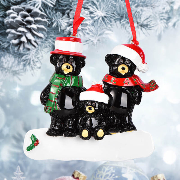 Bear Of Family Christmas Ornament 61567 - WholesaleOrnaments