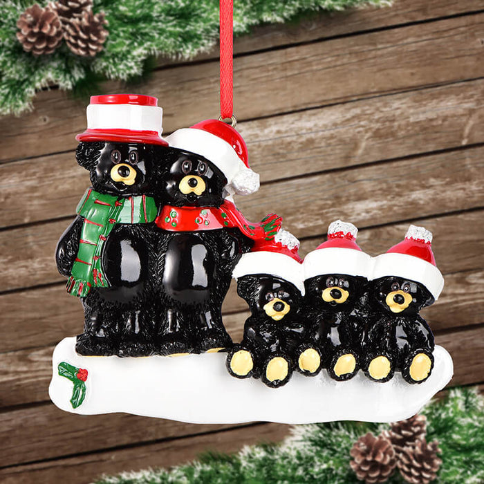 Bear Of Family Christmas Ornament 61567 - WholesaleOrnaments