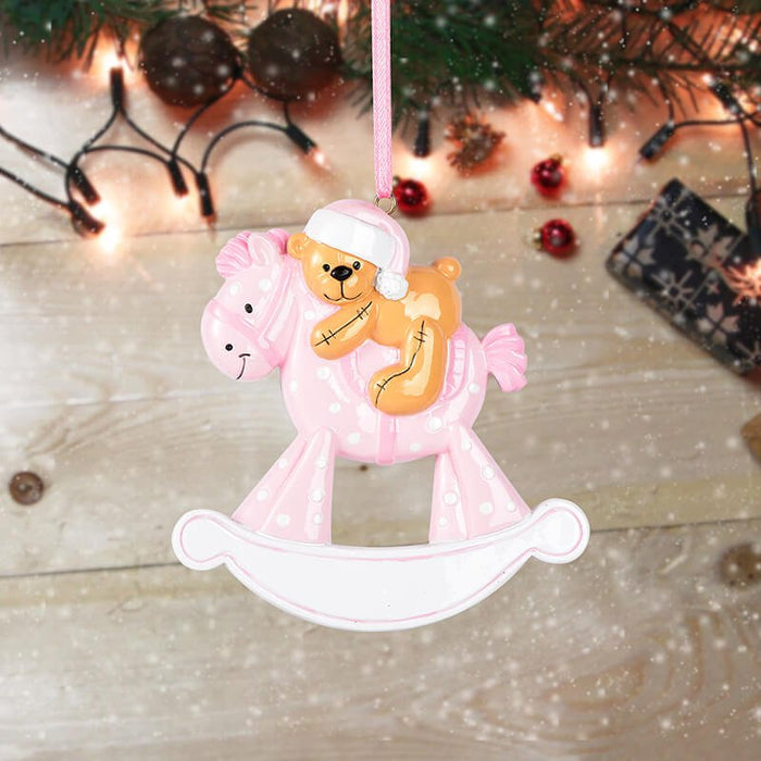 Bear With Trojan Personalized Christmas Ornament 61575 - WholesaleOrnaments