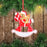 Bear With Trojan Personalized Christmas Ornament 61575 - WholesaleOrnaments