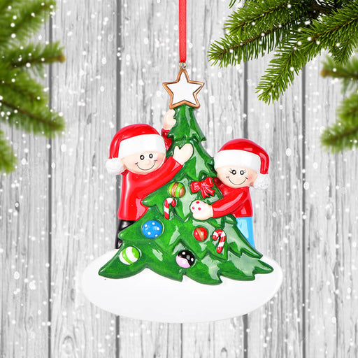 Christmas Tree Of Family Christmas Ornament 61552 - WholesaleOrnaments