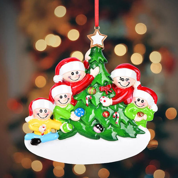 Christmas Tree Of Family Christmas Ornament 61552 - WholesaleOrnaments