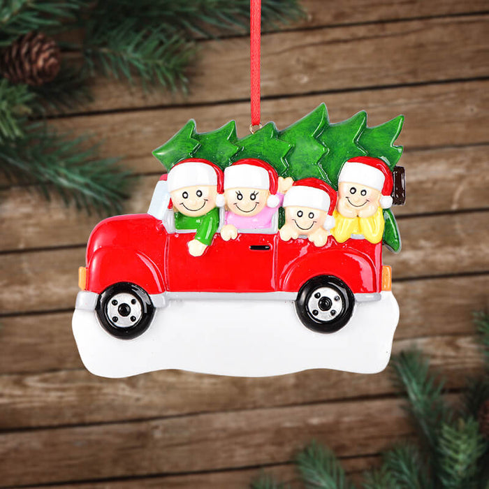 Family Christmas Ornament 61536 - WholesaleOrnaments