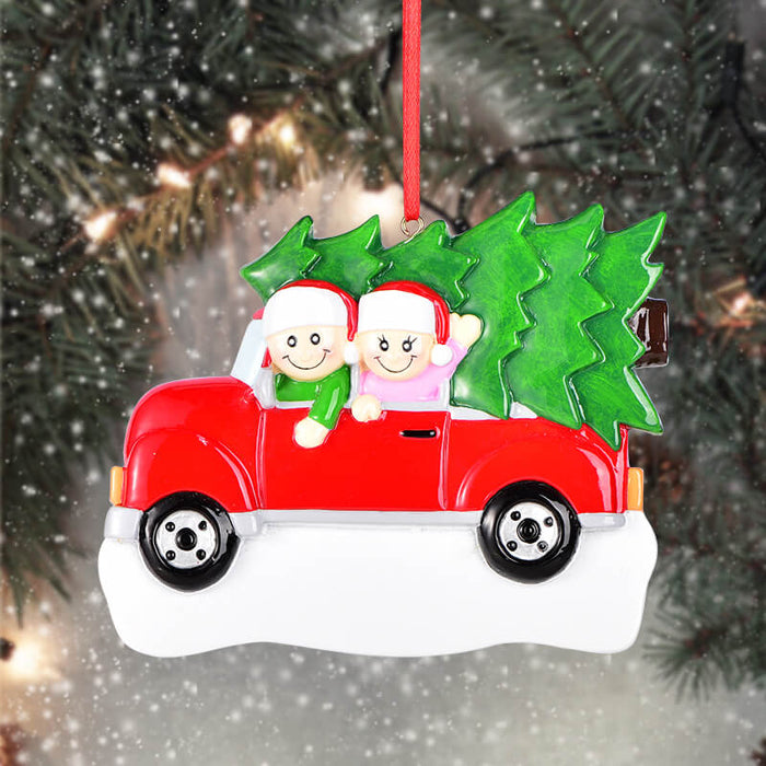 Family Christmas Ornament 61536 - WholesaleOrnaments