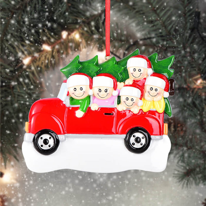Family Christmas Ornament 61536 - WholesaleOrnaments