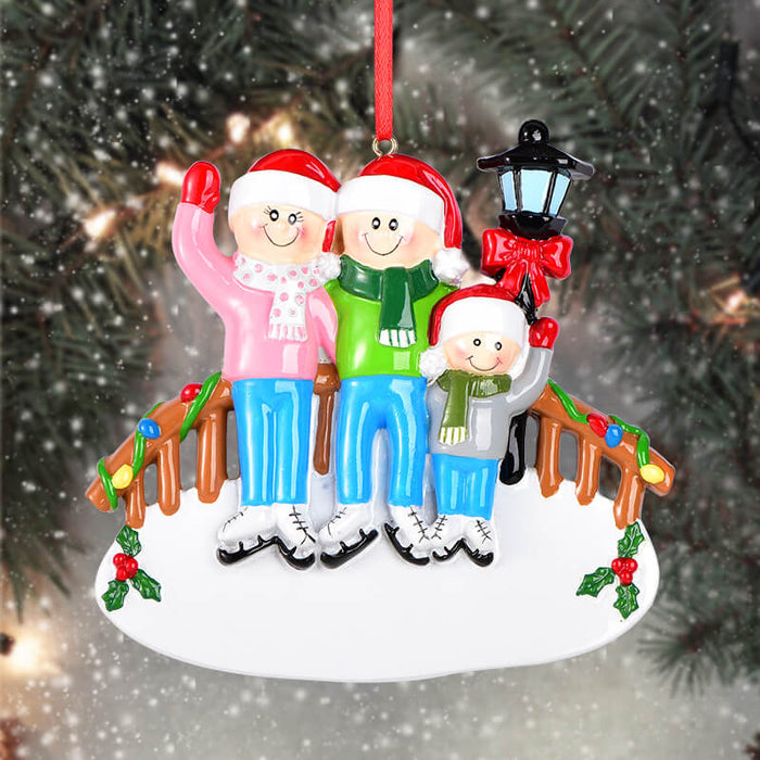 Family Christmas Ornament 61540 - WholesaleOrnaments