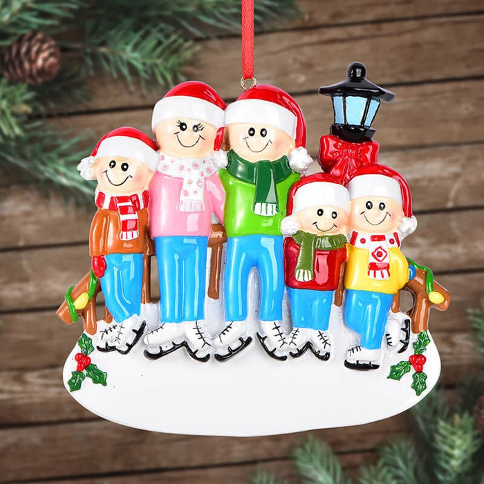 Family Christmas Ornament 61540 - WholesaleOrnaments