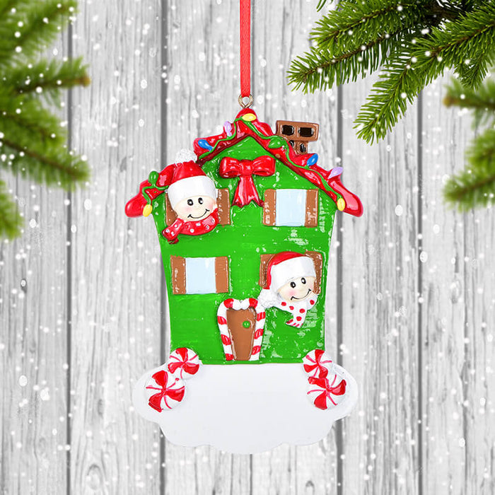 Family Christmas Ornament 61548 - WholesaleOrnaments