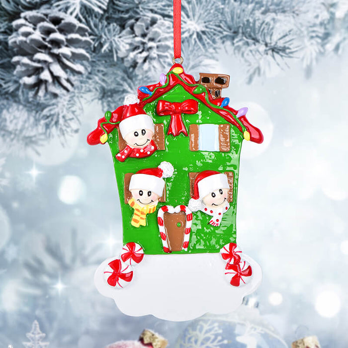 Family Christmas Ornament 61548 - WholesaleOrnaments