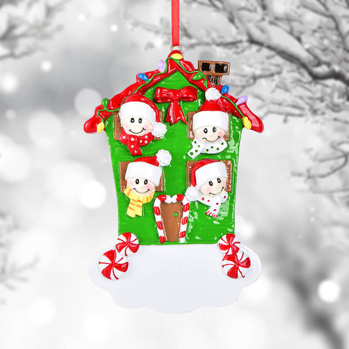 Family Christmas Ornament 61548 - WholesaleOrnaments