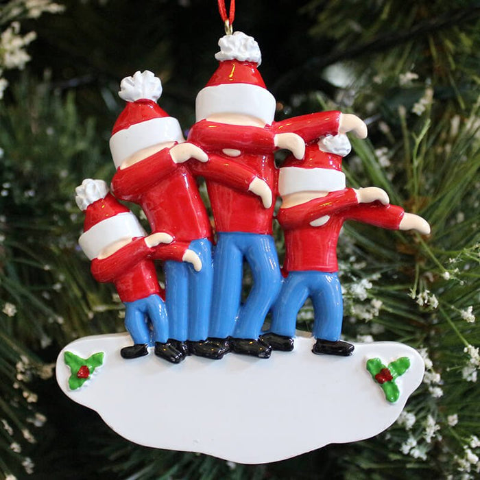 Family Christmas Ornaments 61398 - WholesaleOrnaments