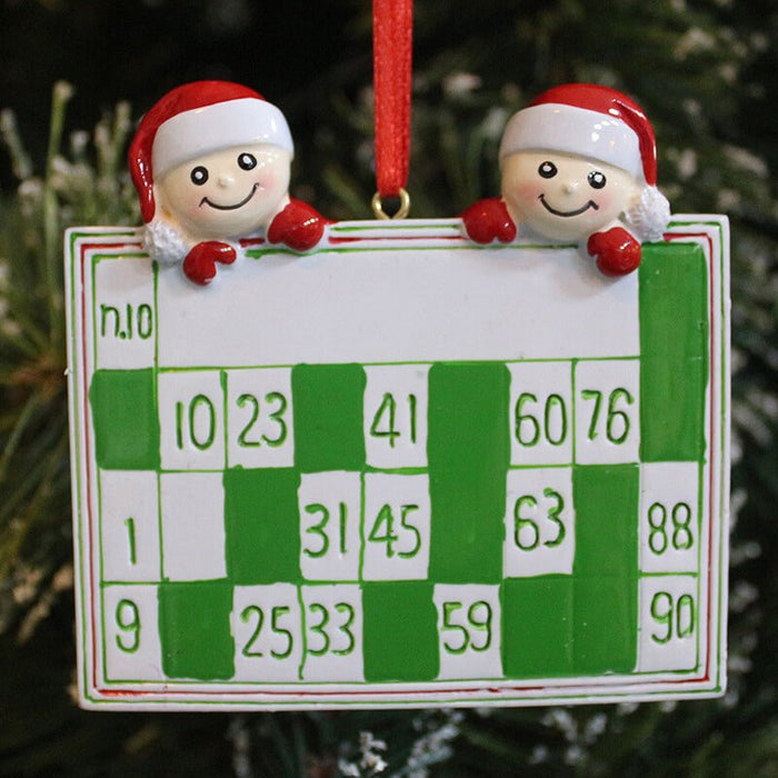 Family Christmas Ornaments 61404 - WholesaleOrnaments