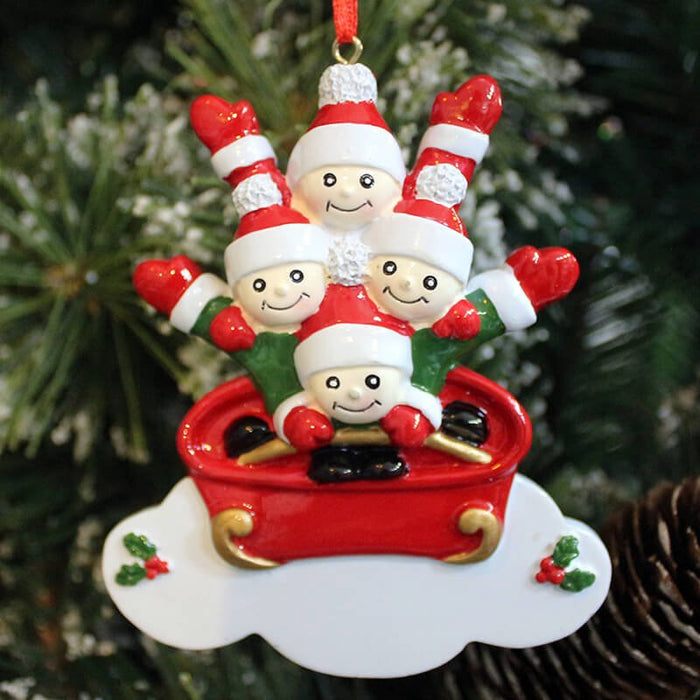 Family Christmas Ornaments 61405 - WholesaleOrnaments