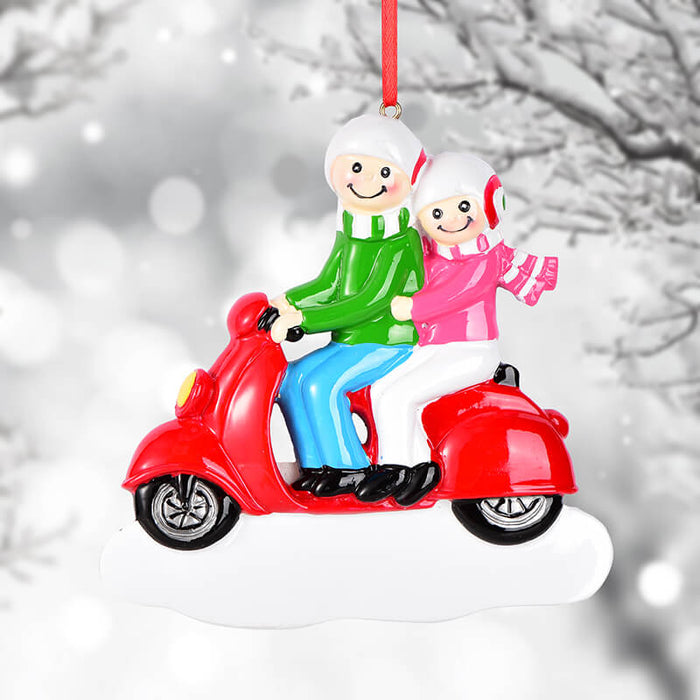 Mr & Mrs Christmas Ornament, Custom Names 61632 - WholesaleOrnaments