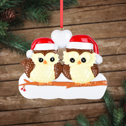 Owl Of Family Christmas Ornament 61537 - WholesaleOrnaments