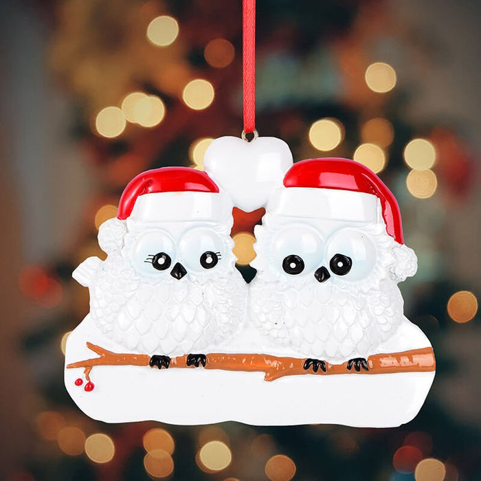 Owl Of Family Christmas Ornament 61541 - WholesaleOrnaments