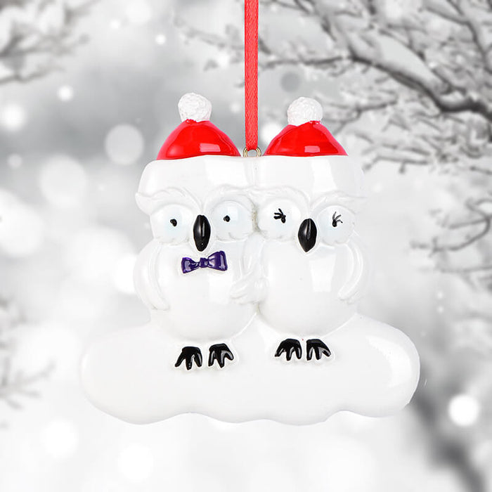Owl Of Family Christmas Ornament 61566 - WholesaleOrnaments
