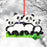 Panda Family Christmas Ornament, Custom Names 61672 - WholesaleOrnaments