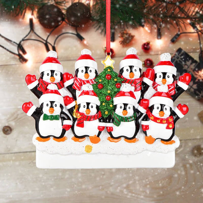 Penguin Of Family Christmas Ornament 61531 - WholesaleOrnaments