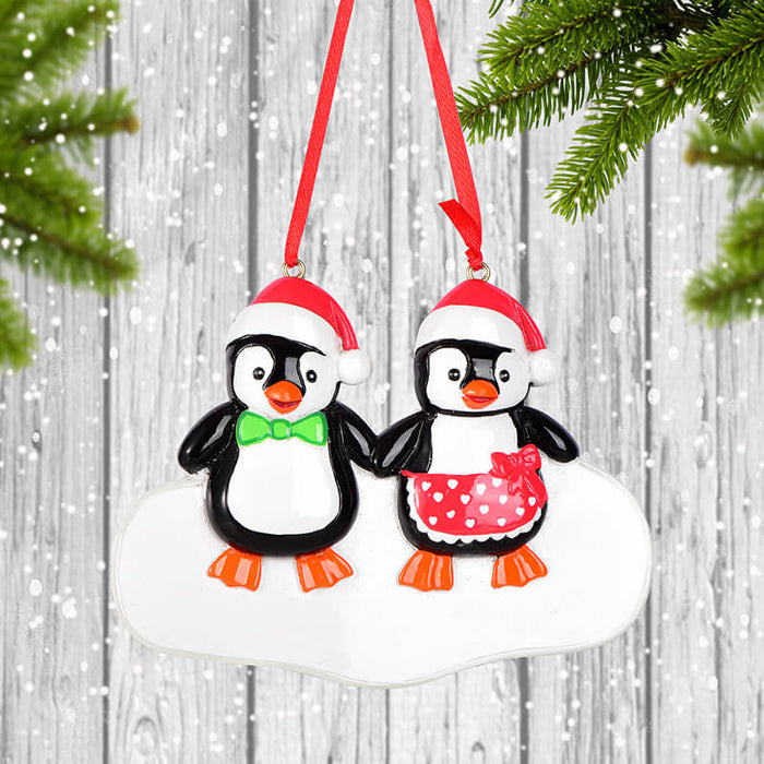 Penguin Of Family Christmas Ornament 61560 - WholesaleOrnaments