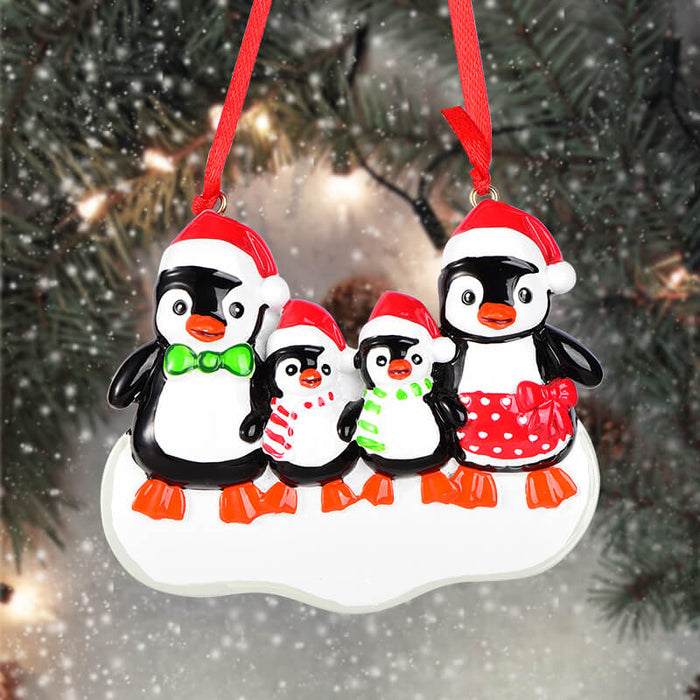 Penguin Of Family Christmas Ornament 61560 - WholesaleOrnaments