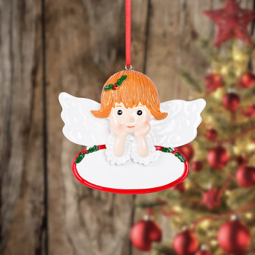 Personalized Angel girl of Christmas Ornament 61625 - WholesaleOrnaments