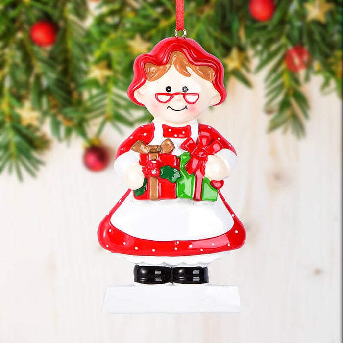 Personalized Santa Claus Christmas Ornament 61652 - WholesaleOrnaments
