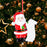 Santa Claus Christmas Ornament, Custom Name & Year 61648 - WholesaleOrnaments