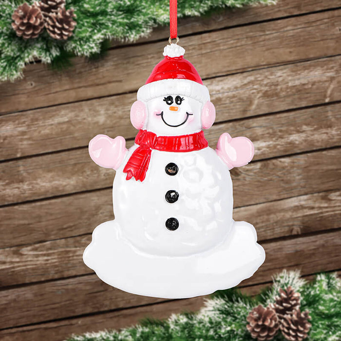Snow Man of Family Christmas Ornament 61630 - WholesaleOrnaments