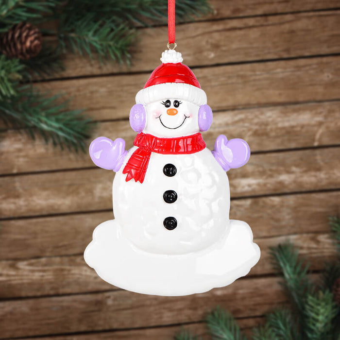 Snow Man of Family Christmas Ornament 61630 - WholesaleOrnaments