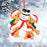 Snowman and Bear Of Family Christmas Ornament 61561 - WholesaleOrnaments