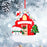 Snowman Christmas Ornament, Custom Name & Year 61661 - WholesaleOrnaments