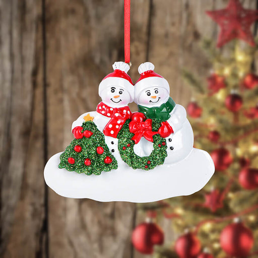Snowman Of Family Christmas Ornament 61543 - WholesaleOrnaments