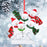 Snowman Of Personalized Family Christmas Ornament 61558 - WholesaleOrnaments