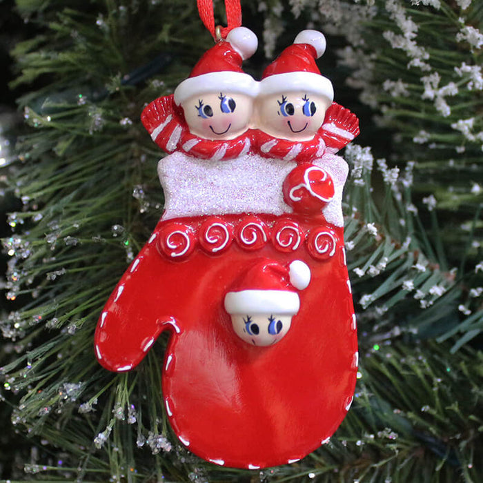 Sock Family Christmas Ornament 61426 - WholesaleOrnaments