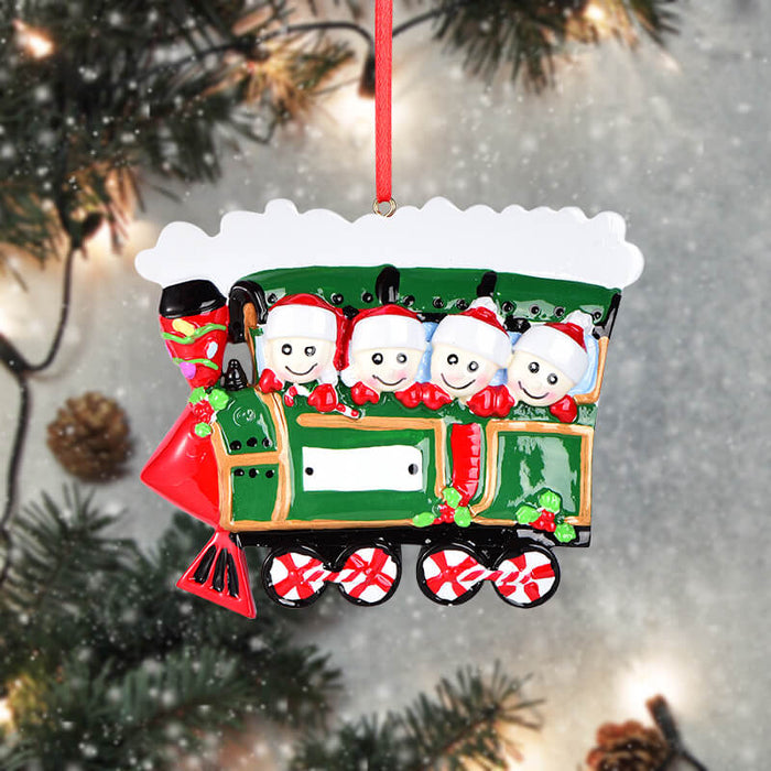 Train Of Family Christmas Ornament 61549 - WholesaleOrnaments